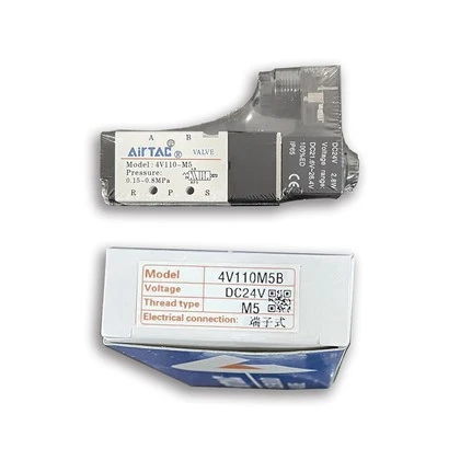 شیر برقی پنوماتیک Airtac 4V110C-M5 DC24V Airtac